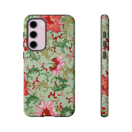 Flower Illustration by Owen Jones Phone Cases