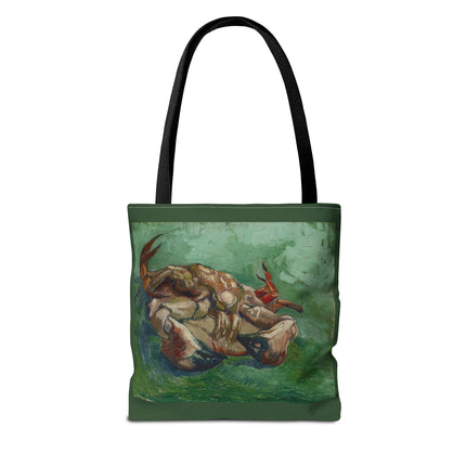Crab on its Back by Vincent Van Gogh Tote Bag (AOP)
