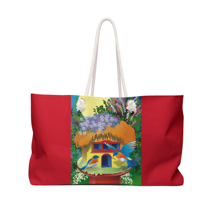 Birdhouse Haven Weekender Bag