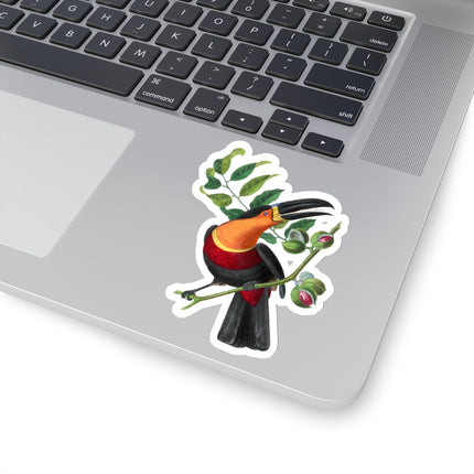 Channel Billed Toucan by Paul Gervais Kiss-Cut Stickers (4 Sizes)