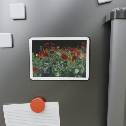 Poppies (A Study of Poppies for Carnation, Lily, Lily, Rose) by John Singer Sargent Die-Cut Magnets (5 Sizes)