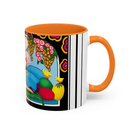 Blooms and Chicks Colorful Mugs (11oz, 15oz)