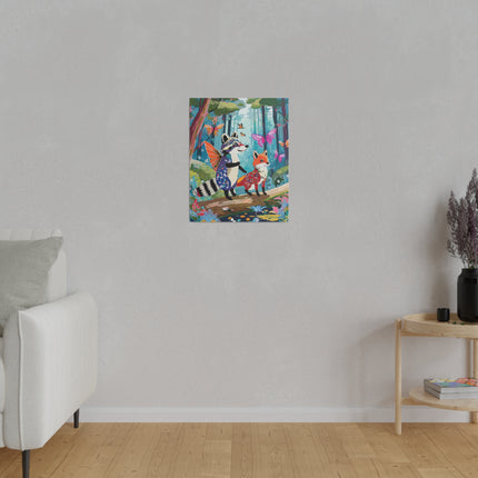 Whimsical Woodland Matte Canvas, Stretched, 0.75"