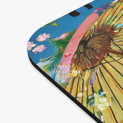 Kimono Kitties Mouse Pad, Rectangle