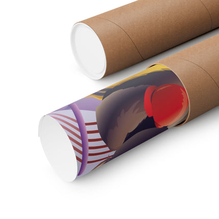 Cosmic Clash Premium Matte Vertical Posters
