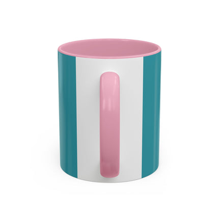 Elegant Egret Oasis Colorful Mugs (11oz, 15oz)