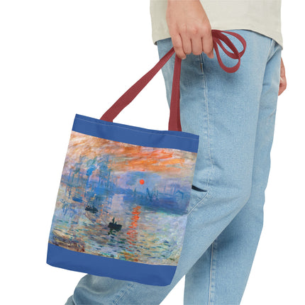Sunrise by Claude Monet Tote Bag (AOP)