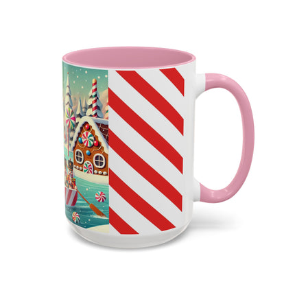 Nutcracker Candy-Striped Adventure Colorful Mugs (11oz, 15oz)