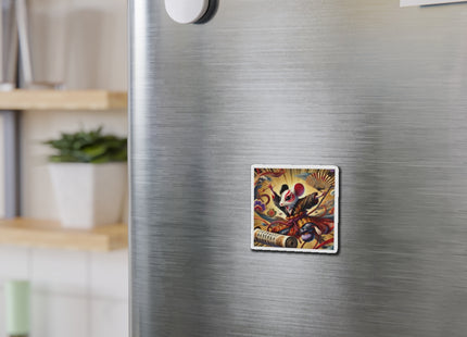 Theatrical Mouse on a Mission Die-Cut Magnets (5 Sizes)