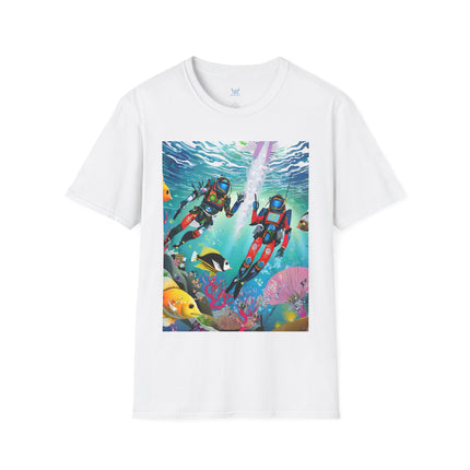 FBI Robot Dive Team Softstyle T-Shirt