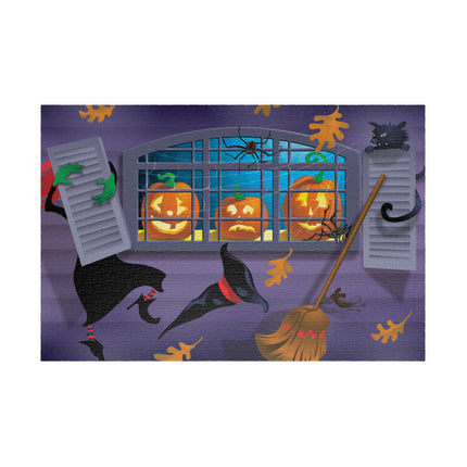 Whimsical Halloween Mischief Puzzle (110, 252, 520, 1014-piece)