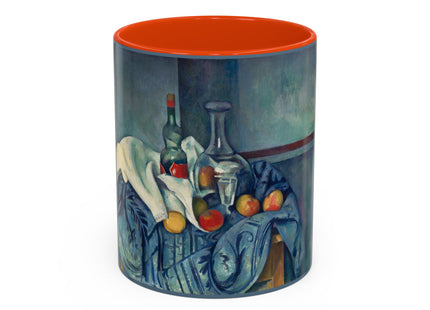 The Peppermint Bottle by Paul Cézanne Colorful Mugs (11oz, 15oz)