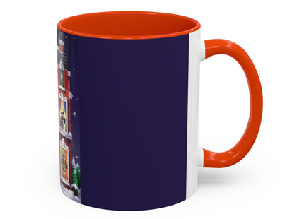 A Christmas Eve Celebration Colorful Mugs (11oz, 15oz)