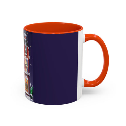 A Christmas Eve Celebration Colorful Mugs (11oz, 15oz)