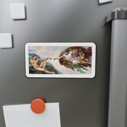 The Creation of Adam by Michelangelo Buonarroti Die-Cut Magnets (5 Sizes)