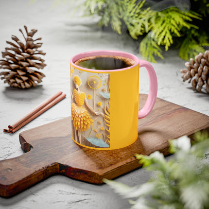 Dandelion Fairy Colorful Mugs (11oz, 15oz)