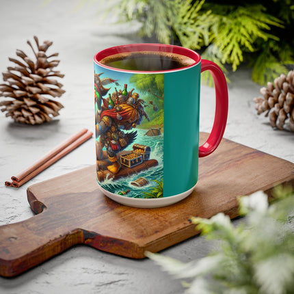The Daring Drake Colorful Mugs (11oz, 15oz)