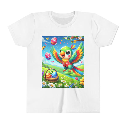 Easter Parrot Youth Short Sleeve Tee