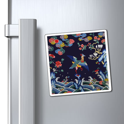 Rank Badge with Mandarin Duck Magnet (3 Sizes)