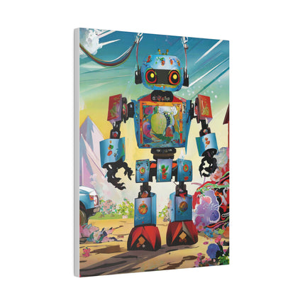 The Rusty Robot Matte Canvas, Stretched, 0.75"