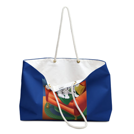 A Dalmatian's Cozy Corner Weekender Bag