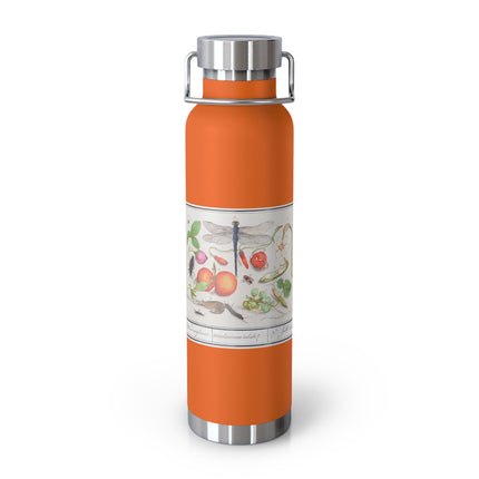 Natural History Ensemble, No. 7 by Anselmus Boëtius de Boodt Copper Vacuum Insulated Bottle, 22oz