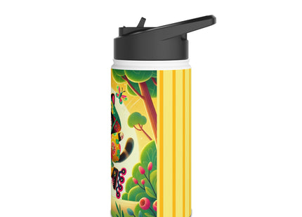 Firefly Dance on Wheels Stainless Steel Water Bottle, Standard Lid