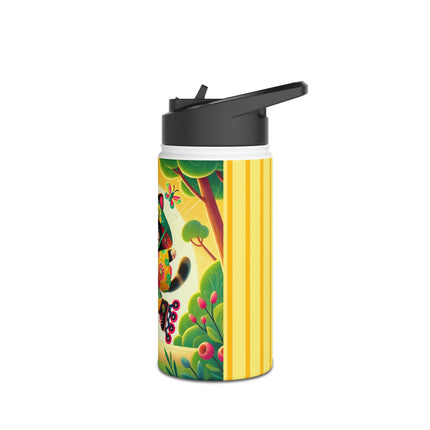 Firefly Dance on Wheels Stainless Steel Water Bottle, Standard Lid