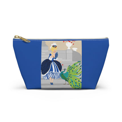 Peacock Courtesan Cosmetic Bag – Whimsical Elegance & Royal Splendor