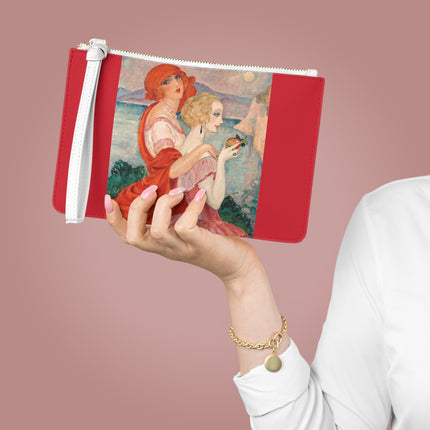 Sur la Route d'Anacapri by Gerda Wegener Clutch Bag