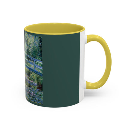 Water Lilies and Japanese Bridge by Claude Monet Colorful Mugs (11oz, 15oz)