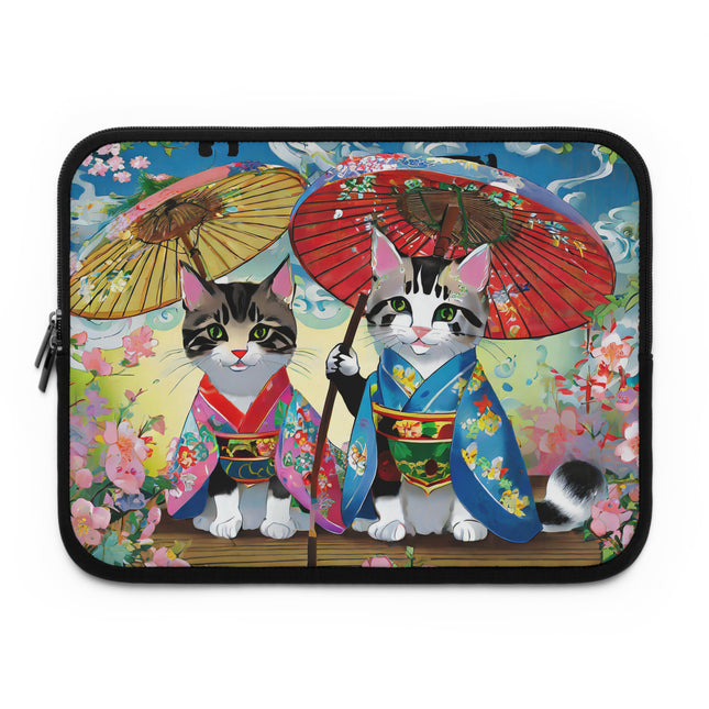 Kimono Kitties Laptop Sleeve