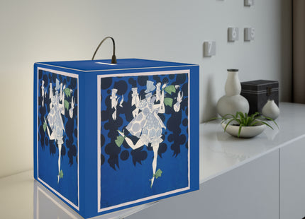 Where is my boy tonight by Ralph Barton Light Cube Lamp
