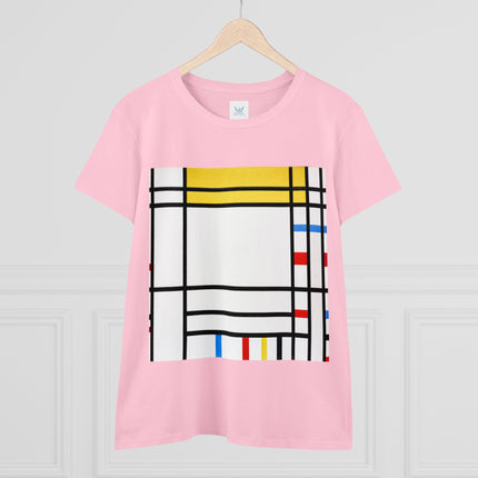 Place de la Concorde by Piet Mondrian Women's Midweight Cotton Tee
