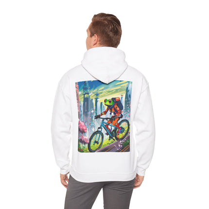 Cyberpunk Frog – Heavy Blend™ Hooded Sweatshirt