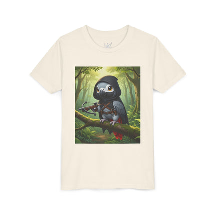 The African Grey Sentinel Youth Short Sleeve Tee