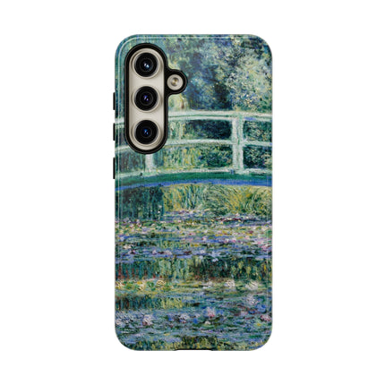 Water Lilies and Japanese Bridge by Claude Monet Phone Cases