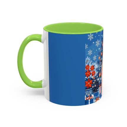 🎋❄️ The Winter Lantern Celebration Colorful Mug – Elegant Asian Christmas Fantasy