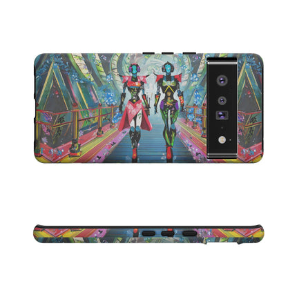 Cyber Punk Robot Models Phone Cases