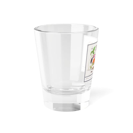 Natural History Ensemble, No. 7 by Anselmus Boëtius de Boodt Shot Glass, 1.5oz