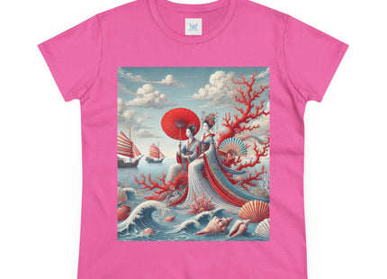 Ladies by the Quiet Sea Cotton Tee