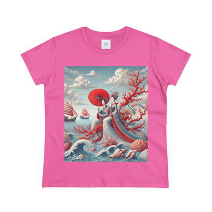 Ladies by the Quiet Sea Cotton Tee
