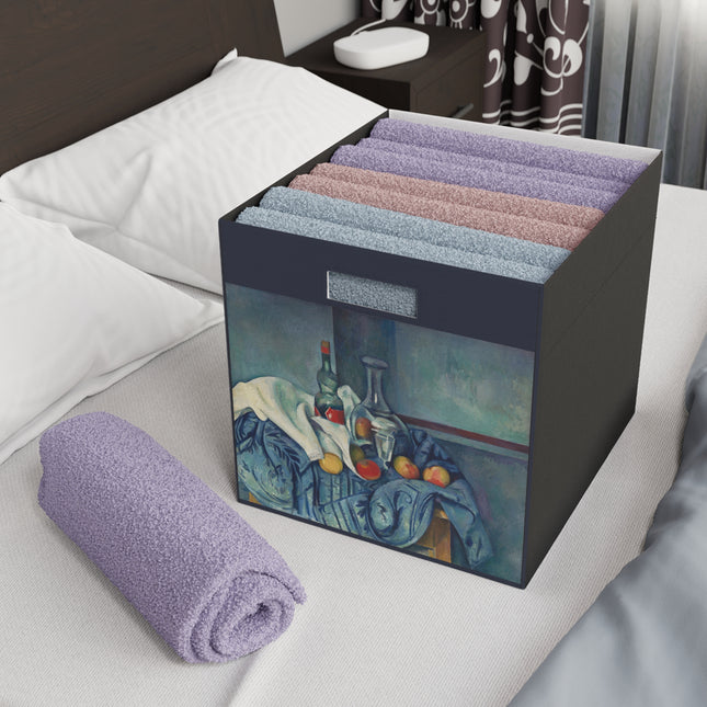 The Peppermint Bottle by Paul Cézanne Felt Storage Box