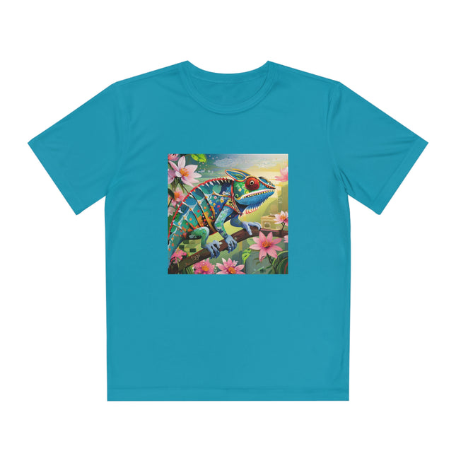Camouflage Chameleon Youth Competitor Tee