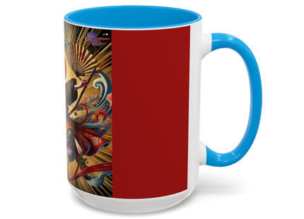 Theatrical Mouse on a Mission Colorful Mugs (11oz, 15oz)