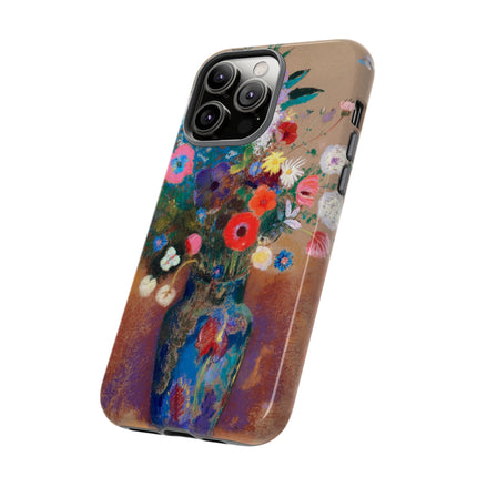 Bouquet of Flowers by Odilon Redon Phone Cases