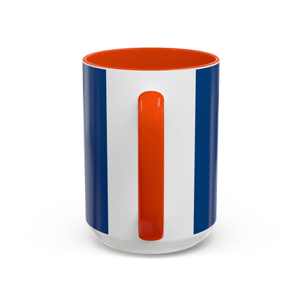 Blue Jay at an Autumn Tea Ceremony Colorful Mugs (11oz, 15oz)