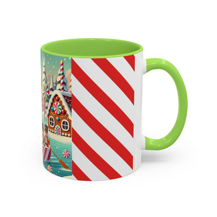 Nutcracker Candy-Striped Adventure Colorful Mugs (11oz, 15oz)