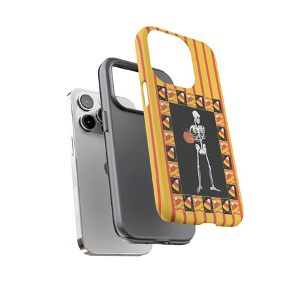 Candy Corn Skeleton Phone Cases