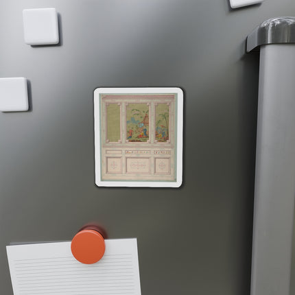 Chinoiserie scenes by Anonymous Die-Cut Magnets (5 Sizes)